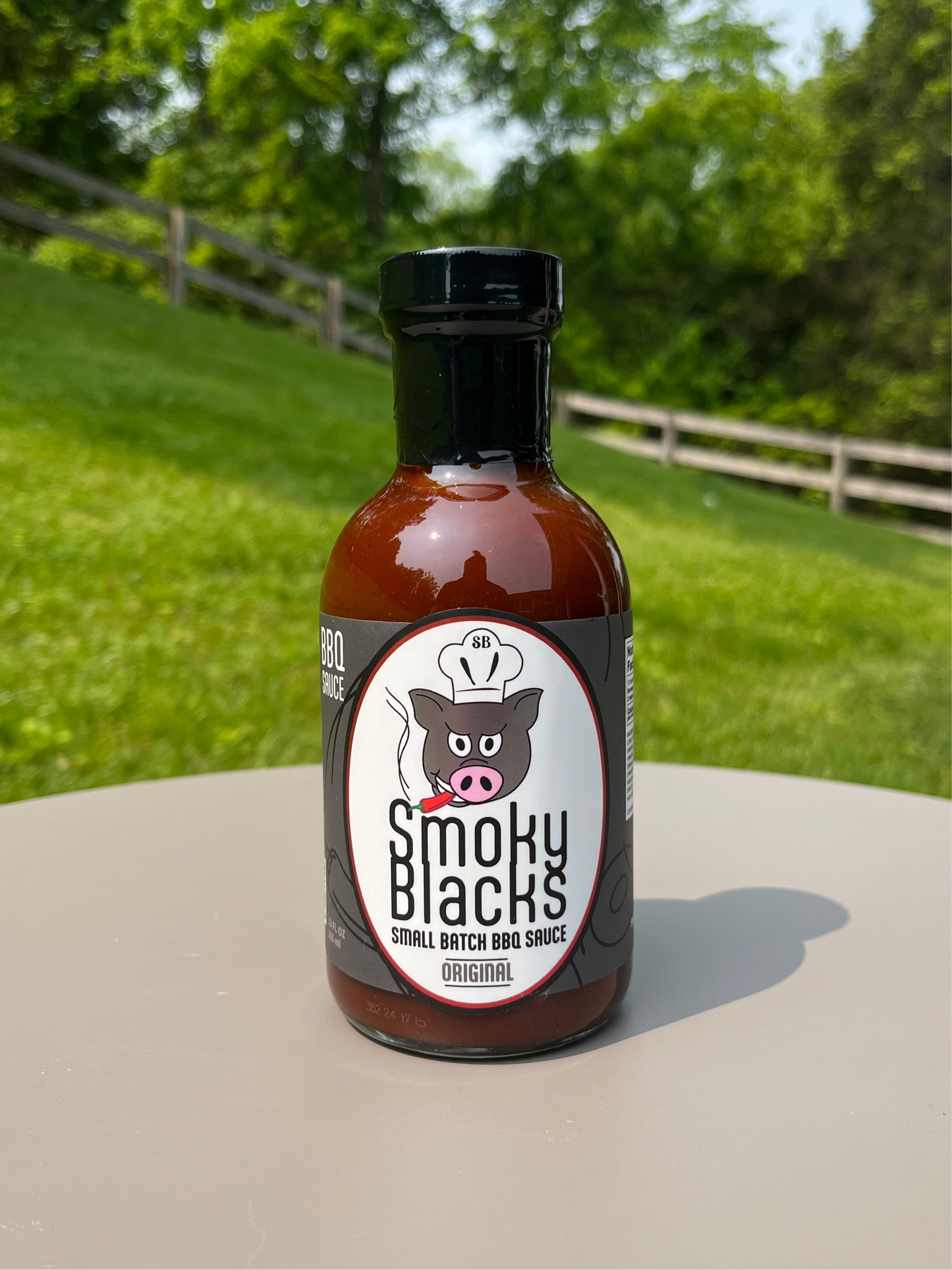 12 FL OZ SMOKY BLACKS ORIGINAL SMALL BATCH BBQ SAUCE