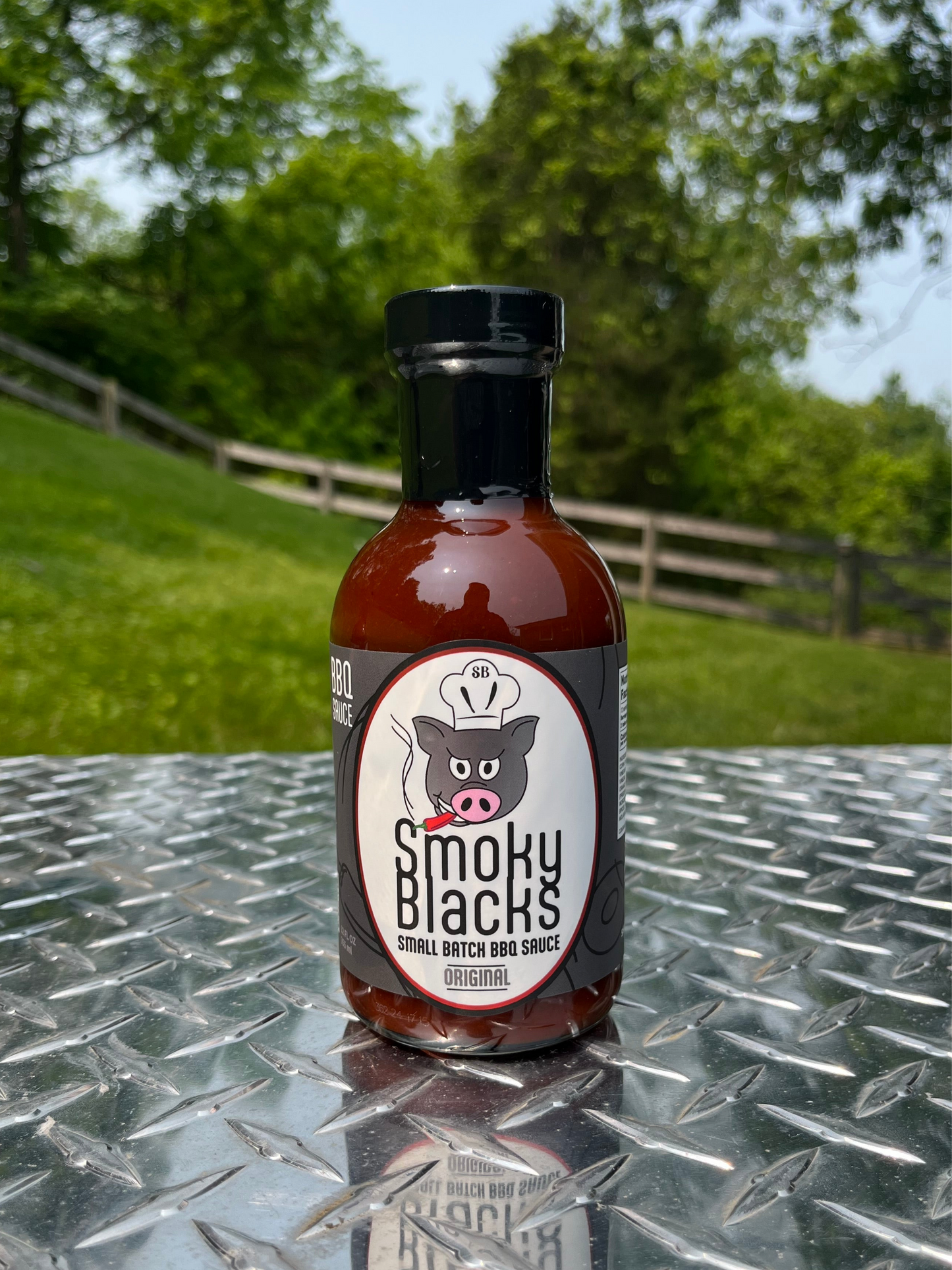 12 FL OZ SMOKY BLACKS ORIGINAL SMALL BATCH BBQ SAUCE