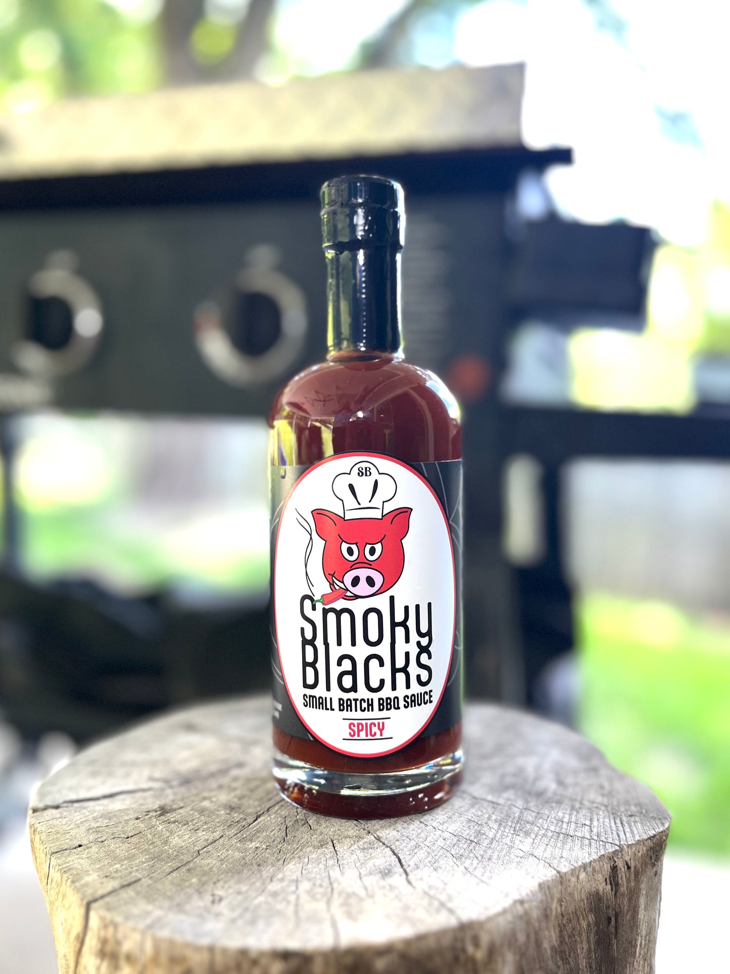 SPICY - Smoky Blacks Small Batch BBQ Sauce