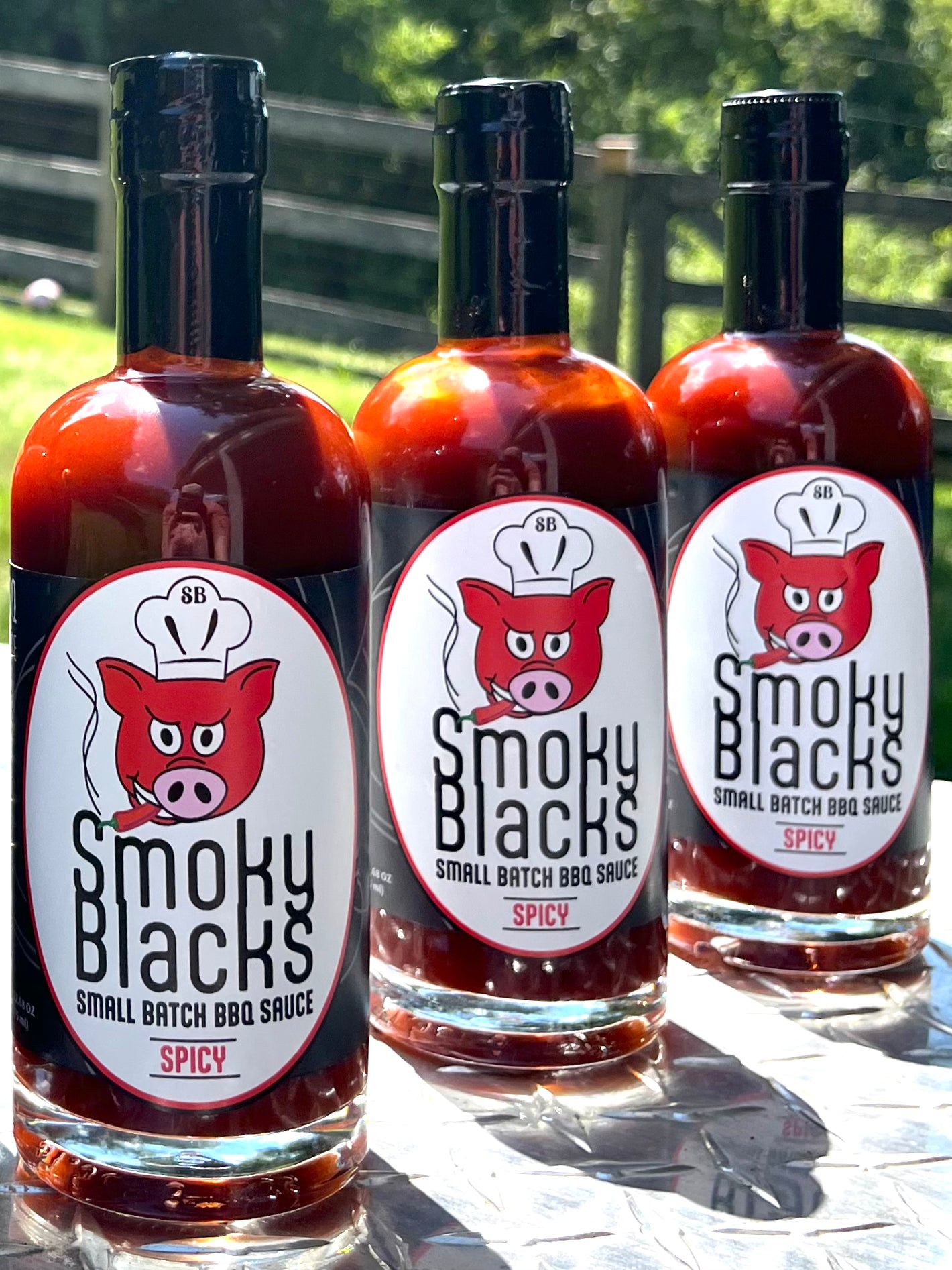 SPICY - Smoky Blacks Small Batch BBQ Sauce