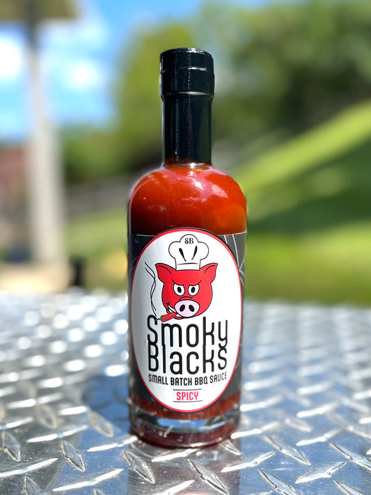 SPICY - Smoky Blacks Small Batch BBQ Sauce